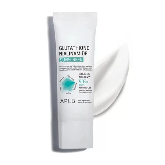 APLB – Glutathione Niacinamide Sunscreen (40 mL, SPF50+ PA++++)