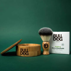 Bulldog Original Shave Soap and Bamboo Bowl 100g