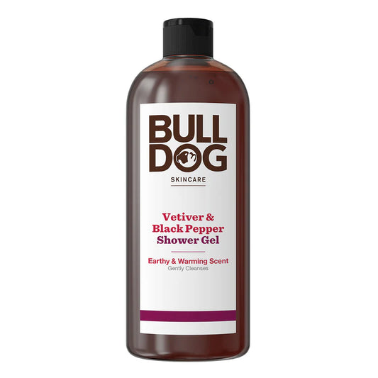 Bulldog Black Pepper & Vetiver Shower Gel 500ml