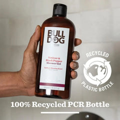 Bulldog Black Pepper & Vetiver Shower Gel 500ml