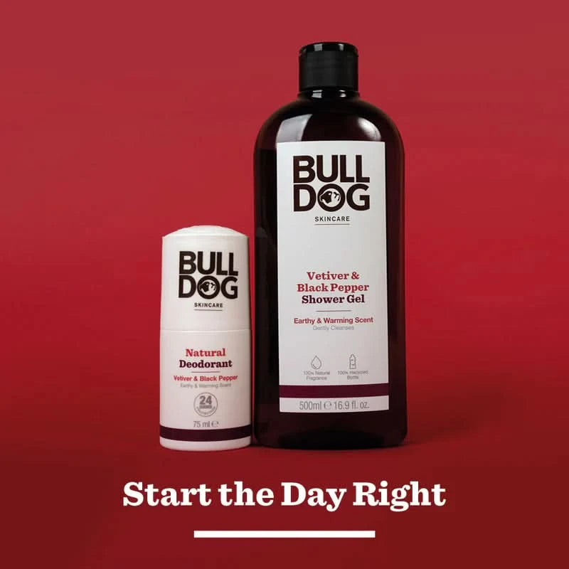 Bulldog Black Pepper & Vetiver Shower Gel 500ml