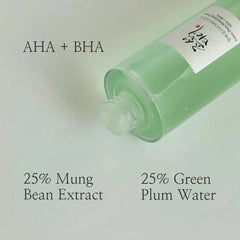 جمال جوسون - تونر منعش بالبرقوق الأخضر: AHA + BHA (150 مل)
