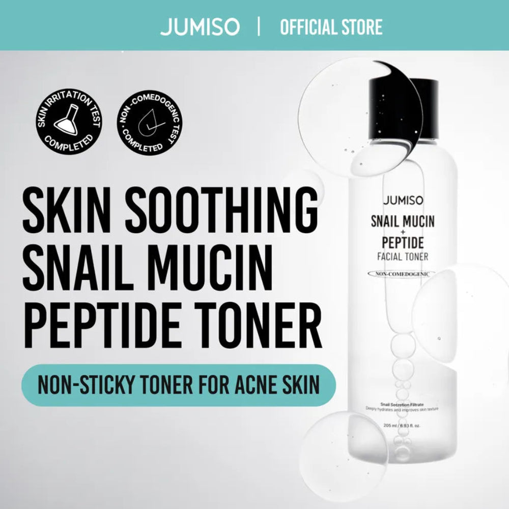 JUMISO - Snail Mucin + Peptide Facial Toner