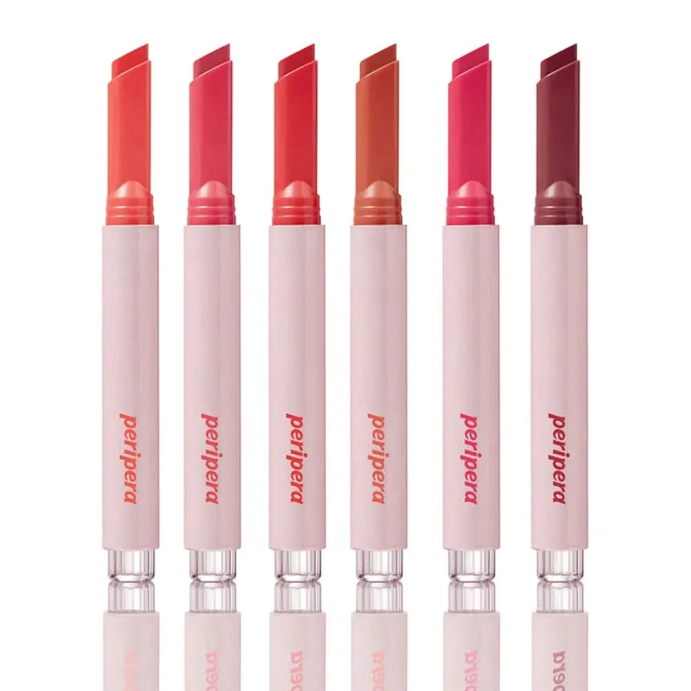peripera - Heart Jam Glow Lip - 6 Colors