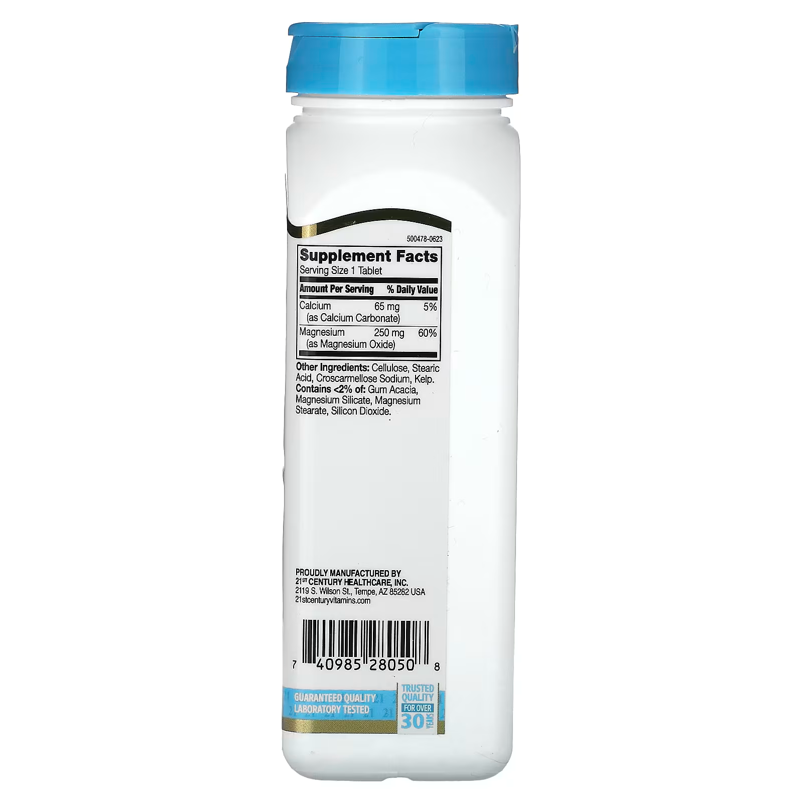 21st Century, Magnesium, 250 mg