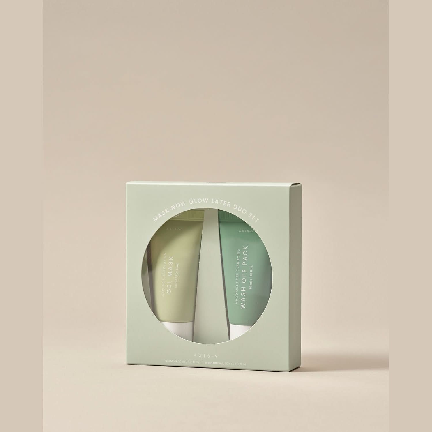 مجموعة AXIS - Y - Mask Now Glow Later Duo