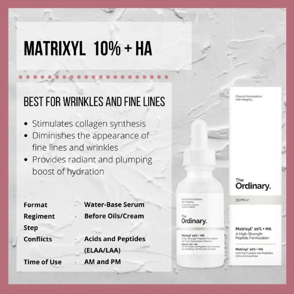 The Ordinary - Matrixyl 10% + HA Serum 30ml
