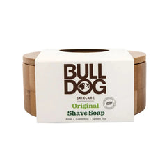 Bulldog Original Shave Soap and Bamboo Bowl 100g