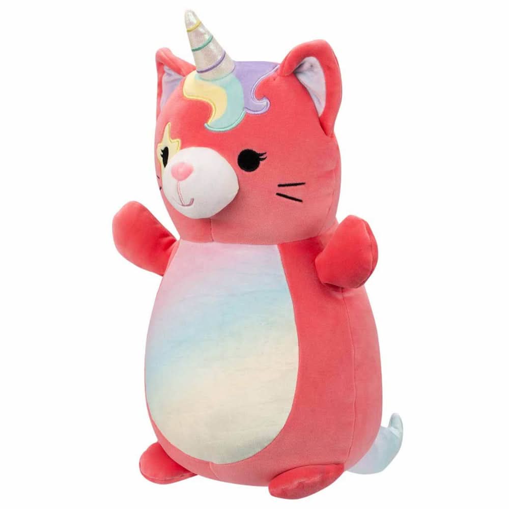 SQUISH Mallows Medium Plush Hugmees F23 Sienna The Caticorn 10 Inch