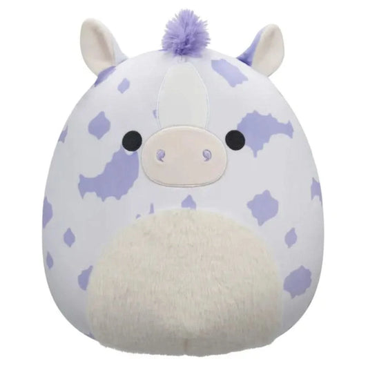 SQUISH Mallows Abelita Appaloosa Horse Plush Toy Lavender 12 Inch