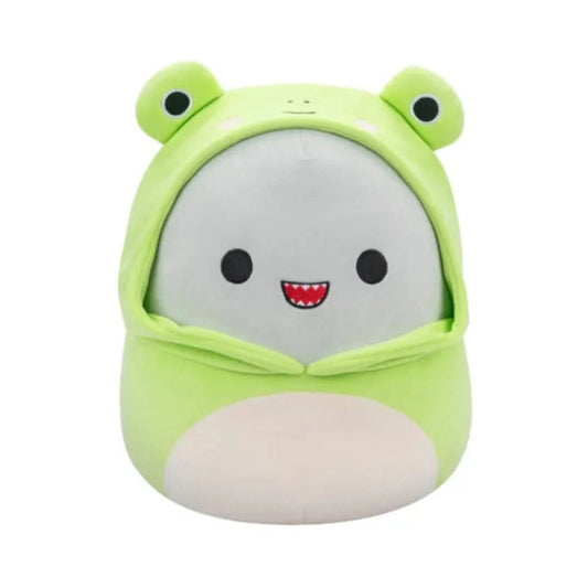 SQUISH Mallows Gordon The Grey Shark In Wendy Outfit Plush Toy 12 Inch