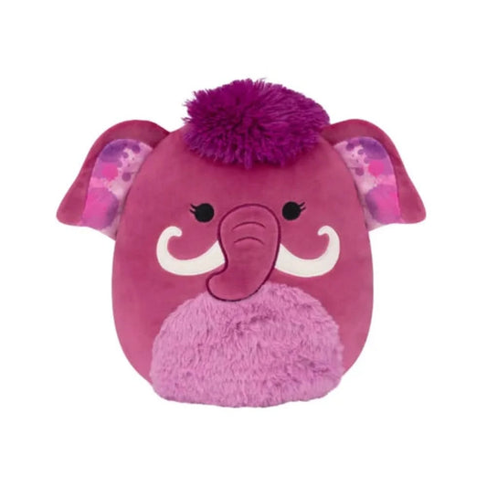 SQUISH Mallows Medium Plush Magdalena Magenta Woolly Mammoth 12 Inch