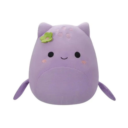 SQUISH Mallows Shon Loch Ness Monster Plush Toy Lavender 12 Inch