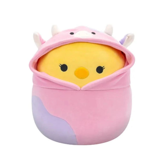 SQUISH Mallows - Tristan The Yellow Chick In Patty Outfit Plush Toy 12 Inch