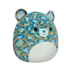 SQUISH Mallows Enos Leopard Plush Toy Dark Green 12 Inch