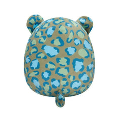 SQUISH Mallows Enos Leopard Plush Toy Dark Green 12 Inch