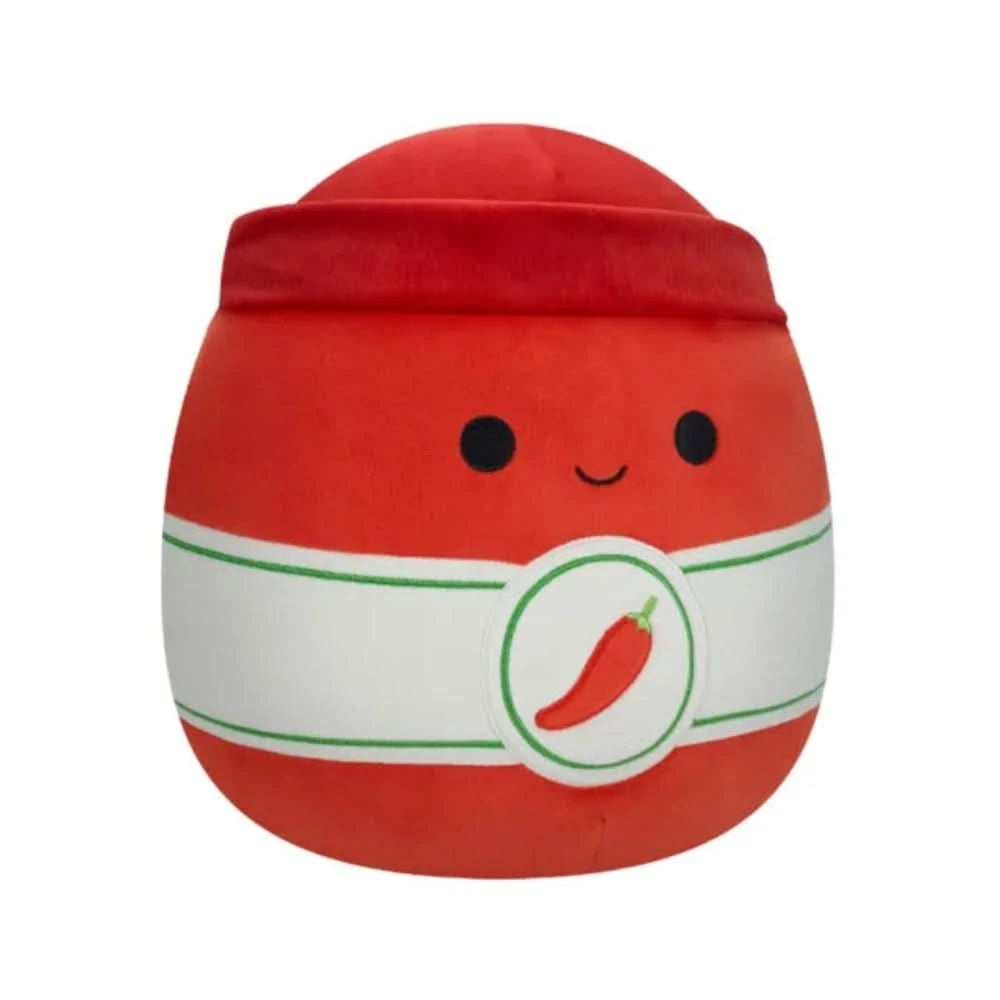 SQUISH Mallows Illia Sriracha Plush Toy Red 12 Inch