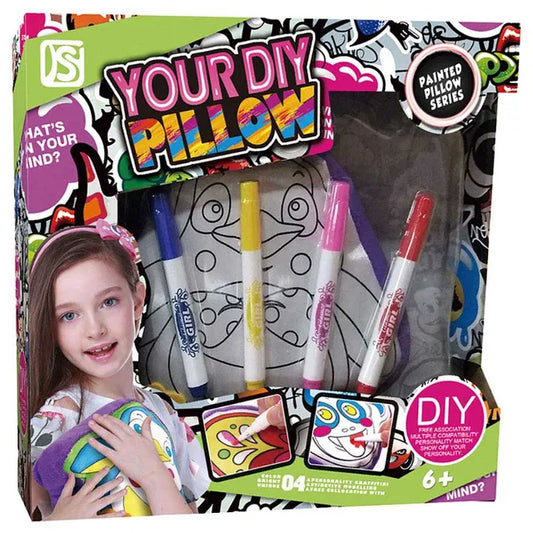 STEM DIY fabric painted Penguin pillow