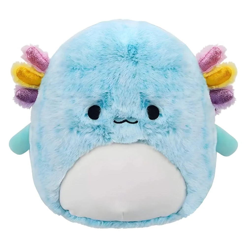 SQUISH Mallows Medium Plush Fuzzamallow Irina the Teal Axolotl Master Asst A 12 Inch