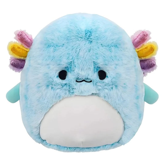 SQUISH Mallows Medium Plush Fuzzamallow Irina the Teal Axolotl Master Asst A 12 Inch