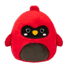 SQUISH Mallows Medium Plush Fuzzamallow Cazlan The Cardinal Master Asst A 12 Inch
