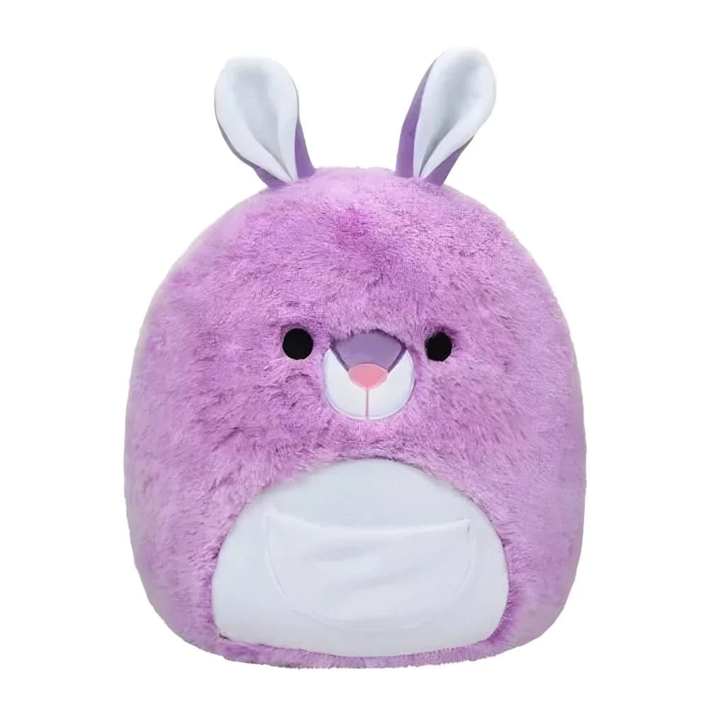 SQUISH Mallows Medium Kiki the Purple Kangaroo Plush Fuzzamallow Master Asst B 12 Inch