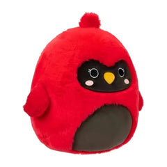 SQUISH Mallows Medium Plush Fuzzamallow Cazlan The Cardinal Master Asst A 12 Inch