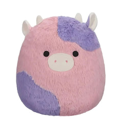 SQUISH Mallows Medium Plush Fuzzamallow Patty The Cow Master Asst A 12 Inch