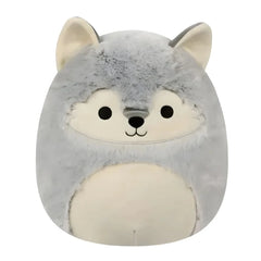 SQUISH Mallows Medium Willy Wolf Plush Fuzzamallow Master Asst B 12 Inch