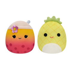 SQUISH Mallows Little Plush Flip A Mallows Asst Ph15 Pine Apple 5 Inch