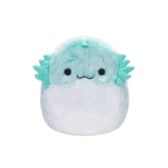 SQUISH Mallows Fuzzamallows Flannery Dragon Plush Toy Teal 12 Inch