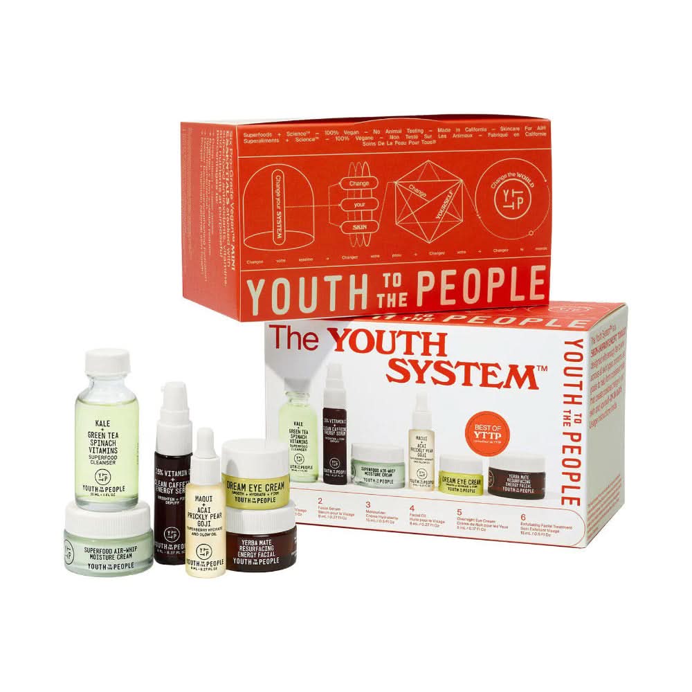 YOUTH TO THE PEOPLE The Youth Systemβ’ 6-Piece Minis Kit