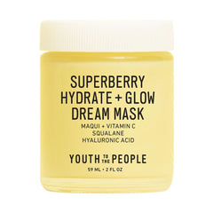 YOUTH TO THE PEOPLE Superberry Hydrate + Glow Dream Night Cream + Mask With Vitamin C 59ml