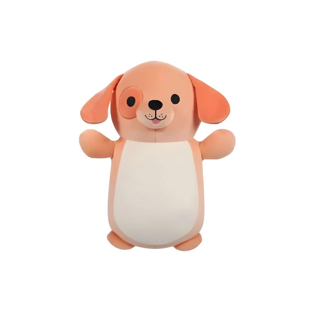 SQUISH Mallows Medium Plush Hugmees S24 Drella The Dog With Eye Spot 10 Inch