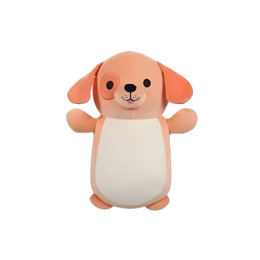 SQUISH Mallows Medium Plush Hugmees S24 Drella The Dog With Eye Spot 10 Inch