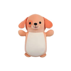 SQUISH Mallows Medium Plush Hugmees S24 Drella The Dog With Eye Spot 10 Inch
