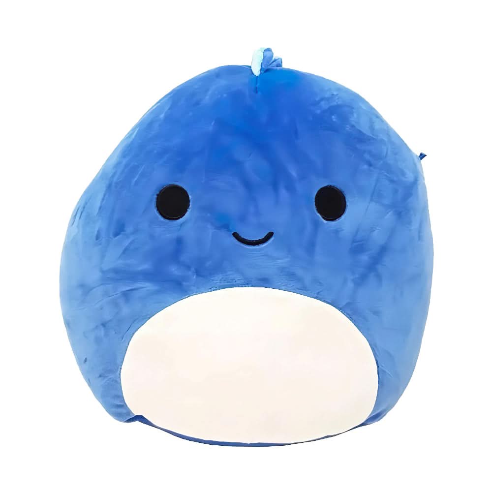SQUISH Mallows Medium Plush Asst Bulk Blue Dinosaur 11 Inch