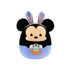 SQUISH Mallows Mickey In Blue Pants With Bunny Ears Plush Toy 8 Inch