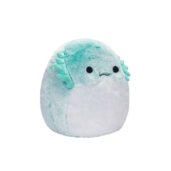 SQUISH Mallows Fuzzamallows Flannery Dragon Plush Toy Teal 12 Inch