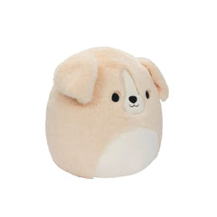 SQUISH Mallows Fuzzamallows Stevon Dog Plush Toy Tan 12 Inch