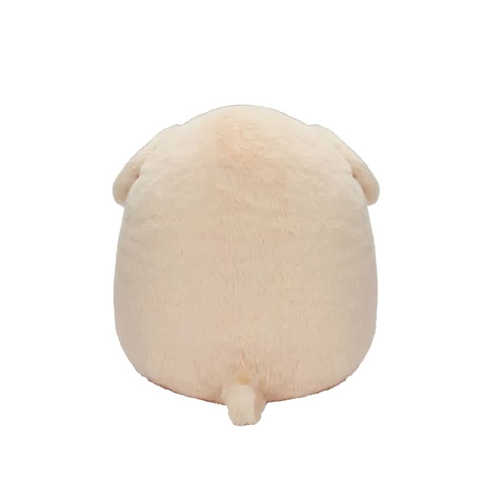 SQUISH Mallows Fuzzamallows Stevon Dog Plush Toy Tan 12 Inch