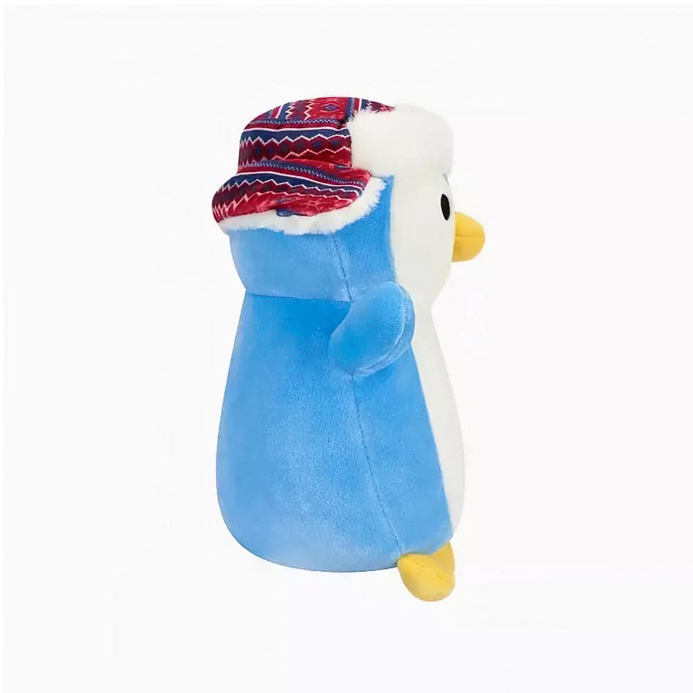 SQUISH Mallows Holiday Hugmees Blue Penguin 10 Inch