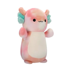 SQUISH Mallows Medium Plush Hugmees S24 Aksel-Tie Dye Axolotl 10 Inch