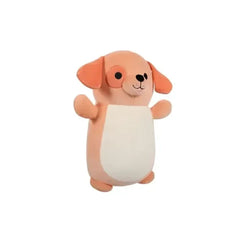 SQUISH Mallows Medium Plush Hugmees S24 Drella The Dog With Eye Spot 10 Inch