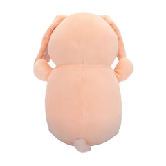 SQUISH Mallows Medium Satine The Peach Bunny Plush Easter Hugmees Asst-B 10 Inch