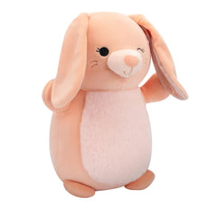 SQUISH Mallows Medium Satine The Peach Bunny Plush Easter Hugmees Asst-B 10 Inch