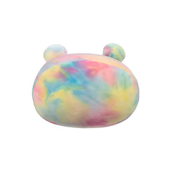 SQUISH Mallows Medium Plush Stackables Carlito Rainbow Tie-Dye Frog 12 Inch