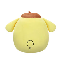 SQUISH Mallows Little Sanrio Core Pompompurin In Brown Cap Plush Toy 8 Inch