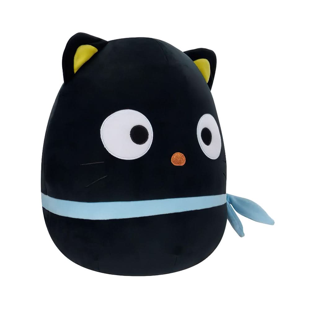 SQUISH Mallows - Little Sanrio Core Chococat Blue Ribbon Plush Toy 8 Inch