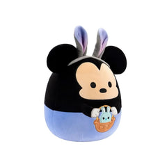 SQUISH Mallows Mickey In Blue Pants With Bunny Ears Plush Toy 8 Inch